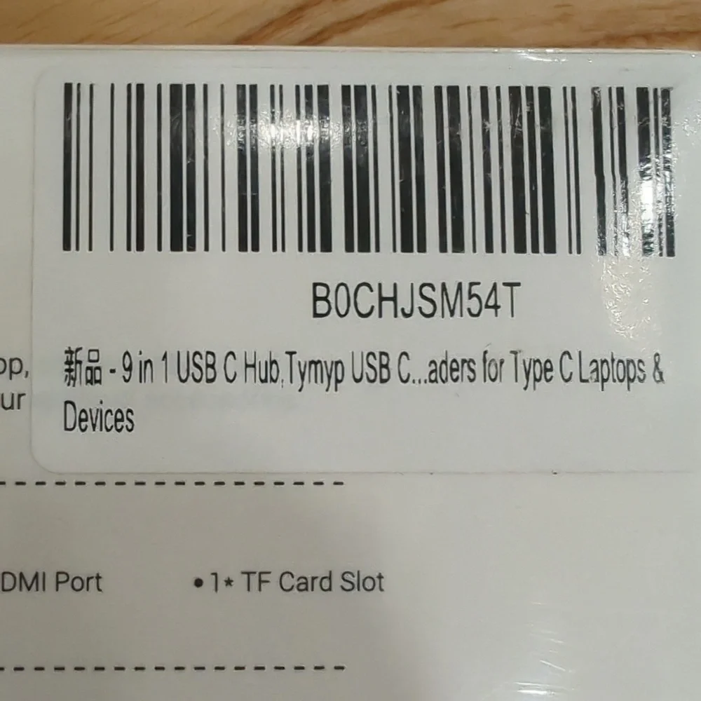 2 For $20 NWT 9 in 1 USB Type-C C Hub